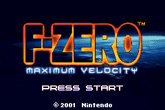 最高时速赛车 F-Zero - Maximum Velocity(UE)(Nintendo)(32Mb)